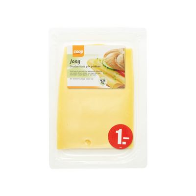 Huismerk Jonge Kaas Gesneden