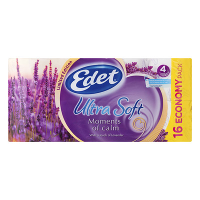 Edet Ultra soft lavendel toiletpapier