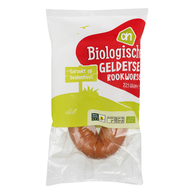 Huismerk Biologisch Gelderse rookworst