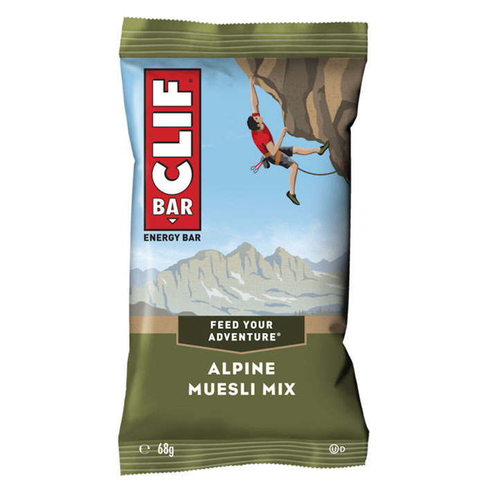 Clif Bar Alpine meusli mix energy bar