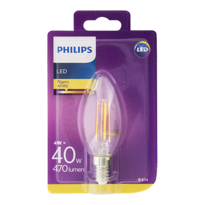 Philips Lamp LED classic 40W kleine fitting