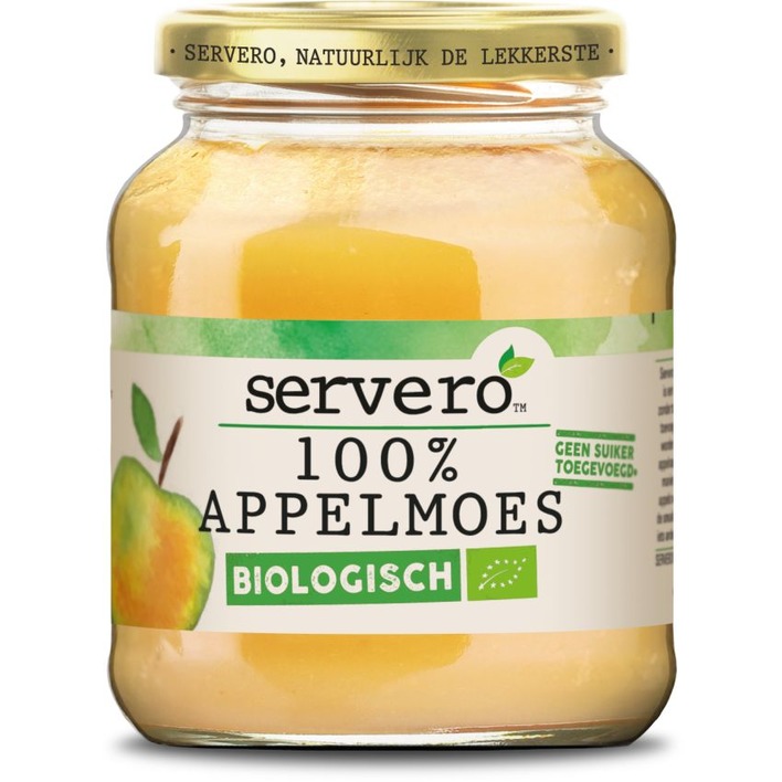 Servero 100% Appelmoes biologisch