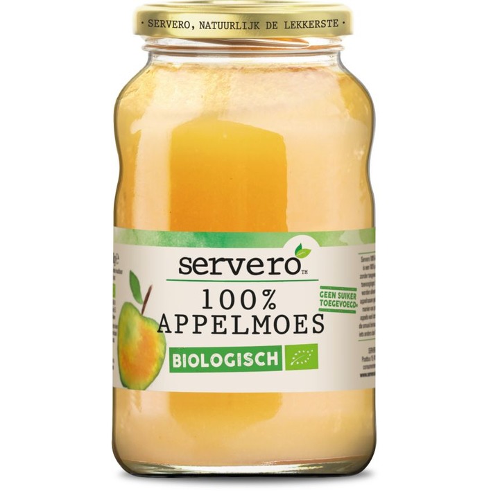 Servero 100% Appelmoes biologisch