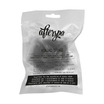 AfterSpa Konjac sponge charcoal