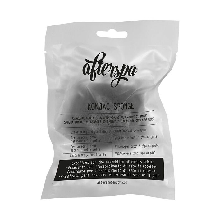 AfterSpa Konjac sponge charcoal