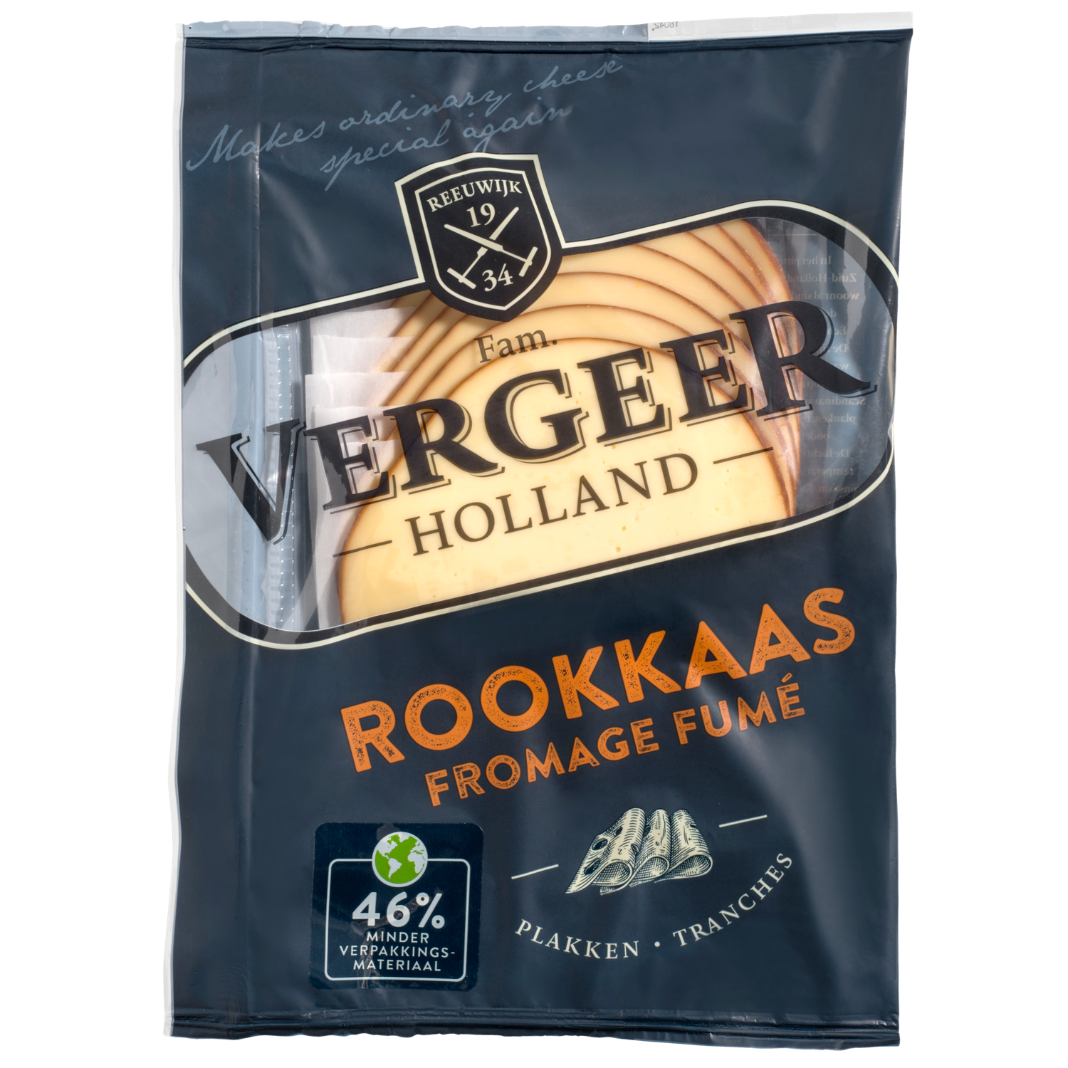 Vergeer Rookkaas gesneden