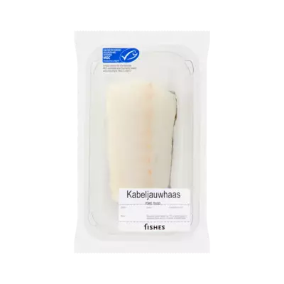 Fishes Kabeljauwhaas met Huid