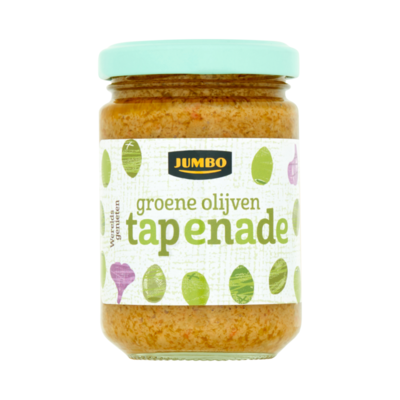 Huismerk Groene Olijven Tapenade