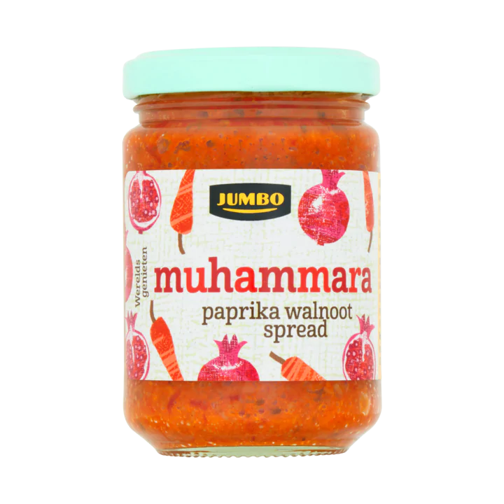 Huismerk Muhammara Paprika Walnoot Spread
