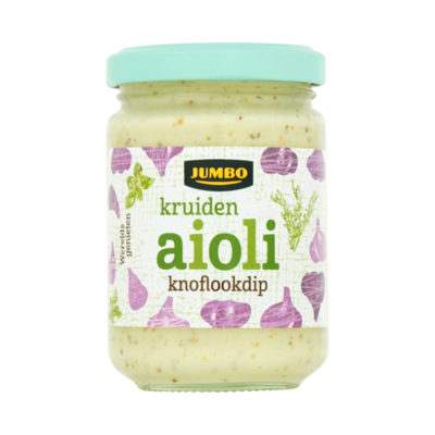 Huismerk Kruiden Aioli Knoflookdip