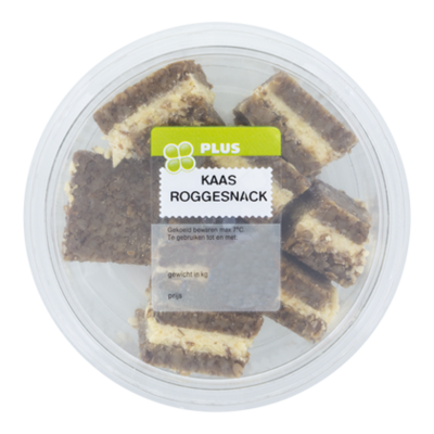 Huismerk Kaas rogge snack