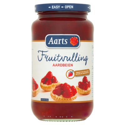 Aarts Fruitvulling Aardbeien 560 g