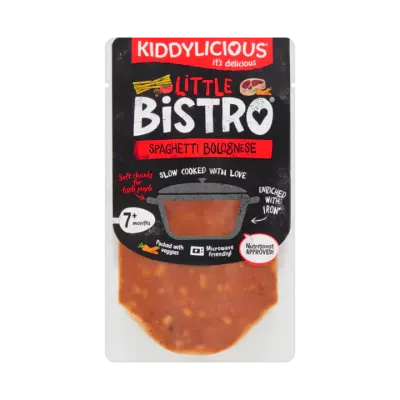 Kiddylicious Little Bistro Spaghetti Bolognese 7+ Maanden