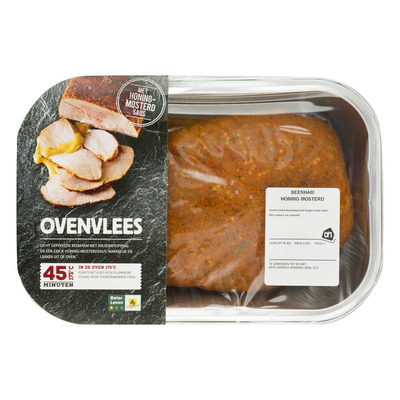 Huismerk Ovenschaal beenham honing mosterdsaus