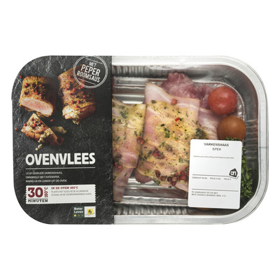 Huismerk Ovenschaal varkenshaas spek