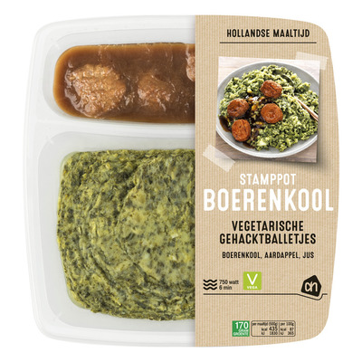 Huismerk Boerenkool gehaktbal vegetarische slager