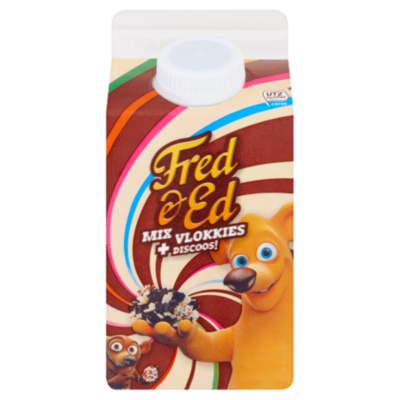 Fred & Ed Chocoladevlokken vlokkies mix