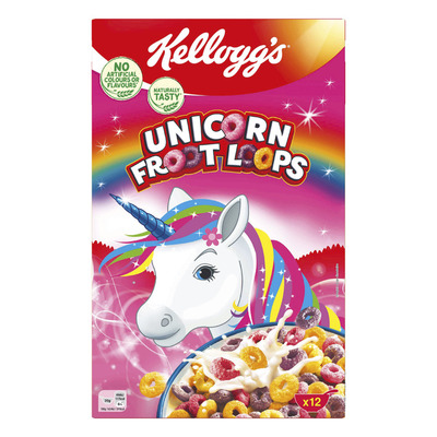 Kellogg's Frootloops unicorn