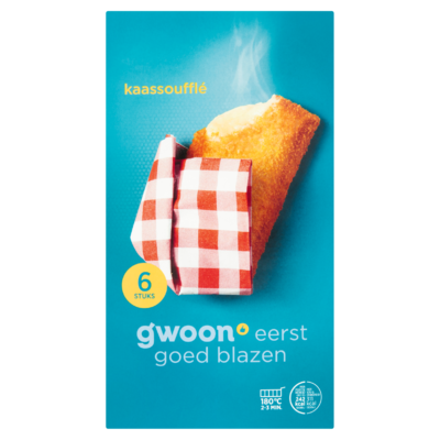Huismerk Kaassoufflés 6 x 60 g