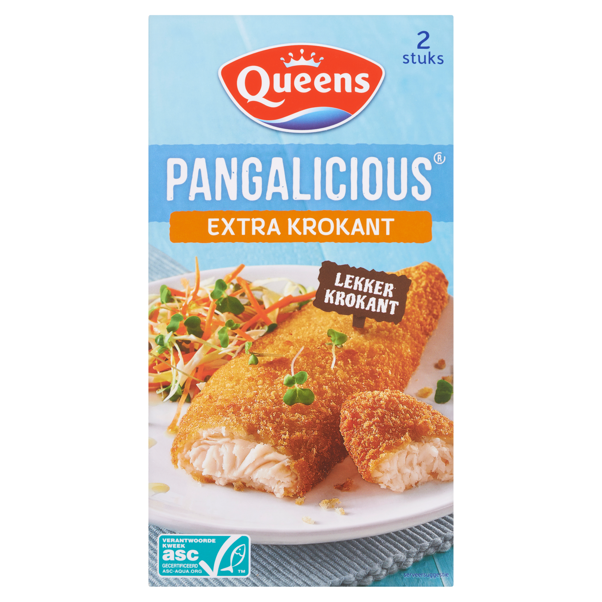 Queens Pangalicious Extra Krokant 2 Stuks 250 g