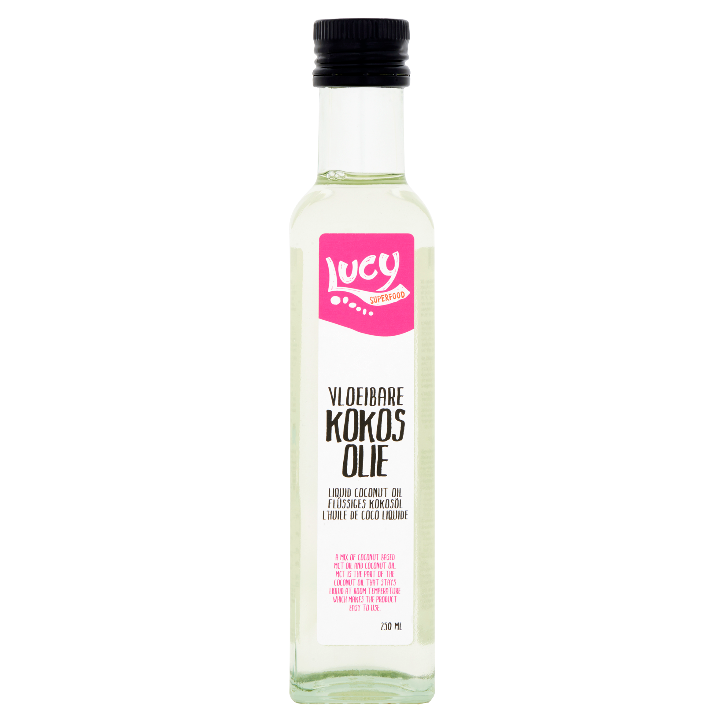 Lucy Superfood Vloeibare Kokosolie 250 ml