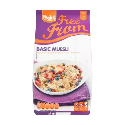 Peak's Free From Basis Muesli