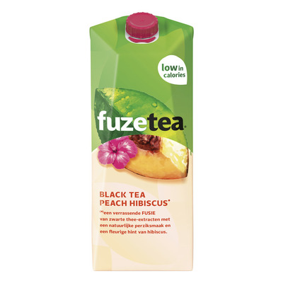 Fuze Tea Black tea peach hibiscus