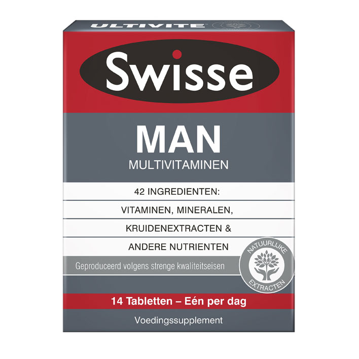 Swisse Ultivite man proefverpakking