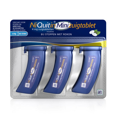 Niquitin Minimint zuigtabletten 4 mg