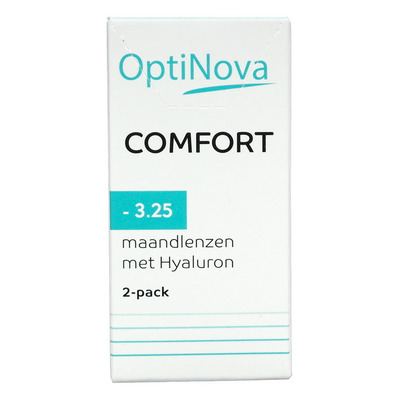 OptiNova Comfort maandlenzen hyaluron -3,25