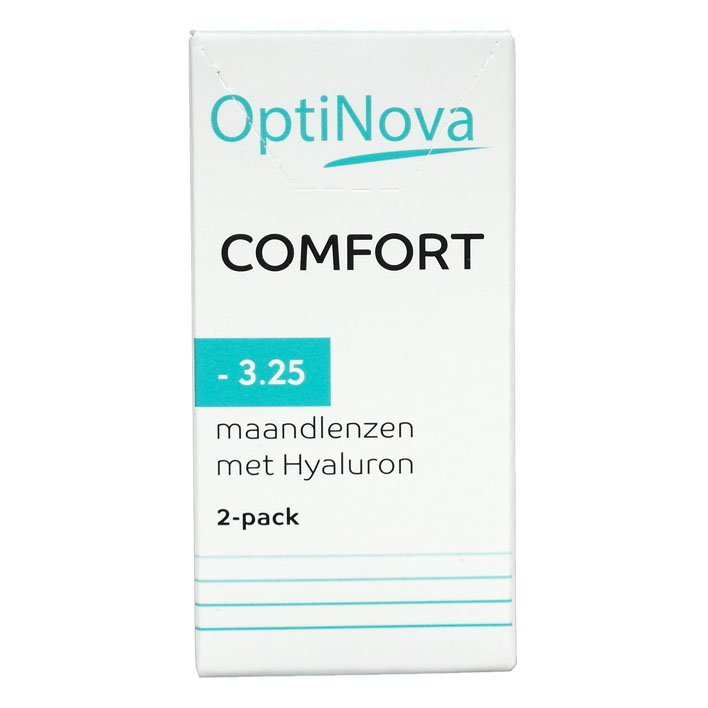 OptiNova Comfort maandlenzen hyaluron -3,25