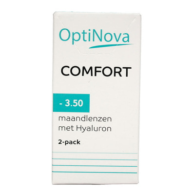 OptiNova Comfort maandlenzen hyaluron -3,50