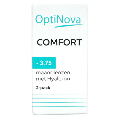 OptiNova Comfort maandlenzen hyaluron -3,75