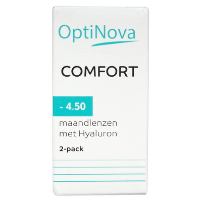 OptiNova Comfort maandlenzen hyaluron -4,50