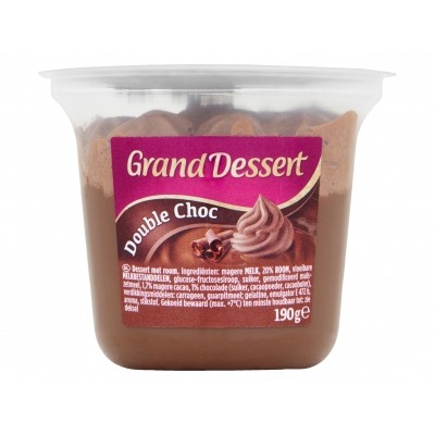 Ehrmann Grand dessert double chocolade