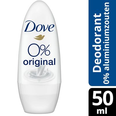 Dove 0% Aluminiumzouten Original Deodorant Roller