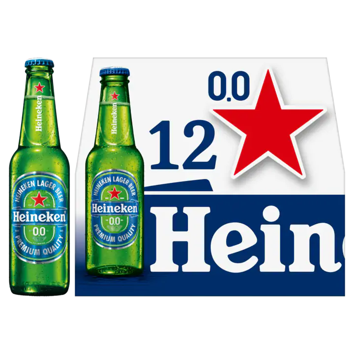 Heineken 0.0 Alcoholvrij Bier Fles