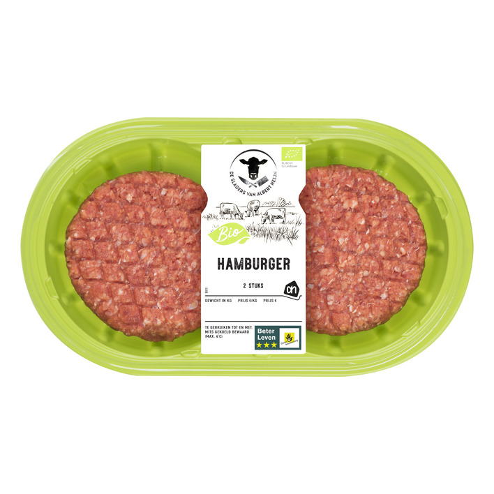 Huismerk Biologisch Hamburger