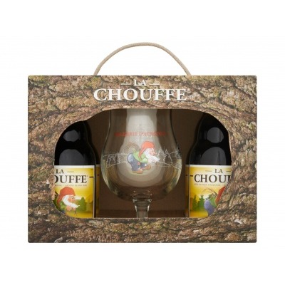 La Chouffe Trial pack met glas