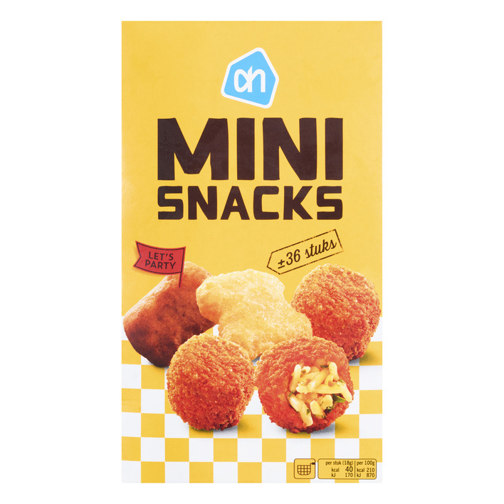 Huismerk Minisnacks