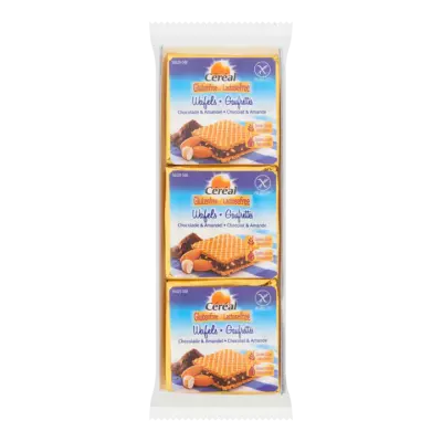 Céréal Glutenfree & Lactosefree Wafels Chocolade & Amandel