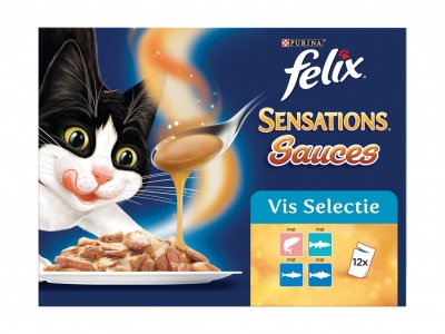 Felix Sensations in saus vis 12 pack