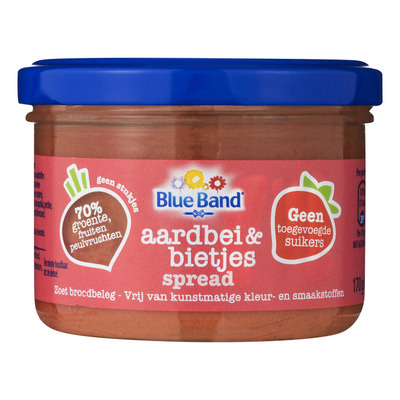 Blue Band Aardbei & bietjes spread