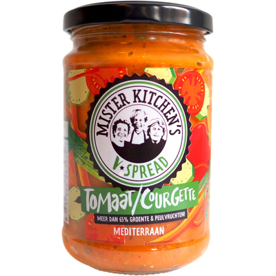 Mister Kitchen's V-Spread tomaat courgette
