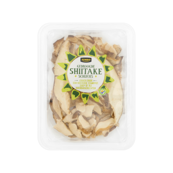 Huismerk Gedroogde Shiitake Schijfjes