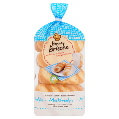 Bonne Brioche Melkbroodjes 10 x 35 g
