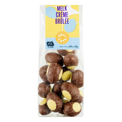 Huismerk Paaseitjes melk crème brûlée