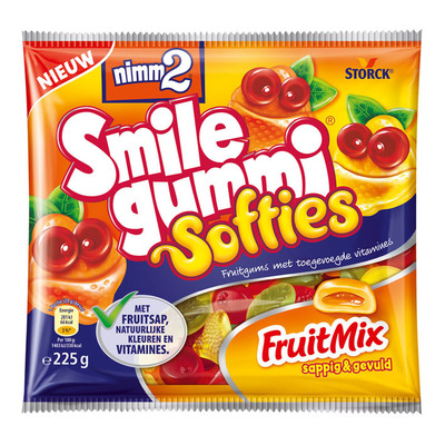 Smilegummi Softies fruit mix