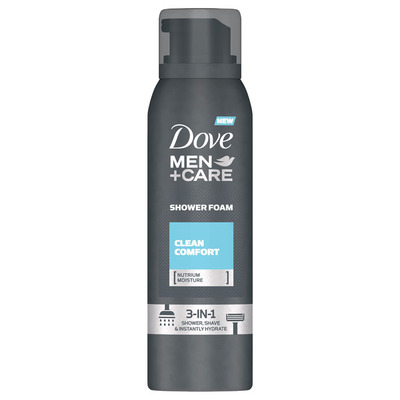 Dove Men shower foam clean