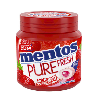 Mentos Gum pure fresh strawberry
